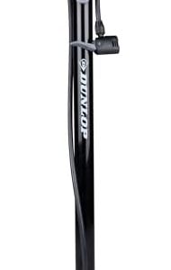 Dunlop Fahrradpumpe mit Doppelventil – Hochdruck Luftpumpe für Dunlop, Presta & Schrader – Ideal für unterwegs, bis 12 B