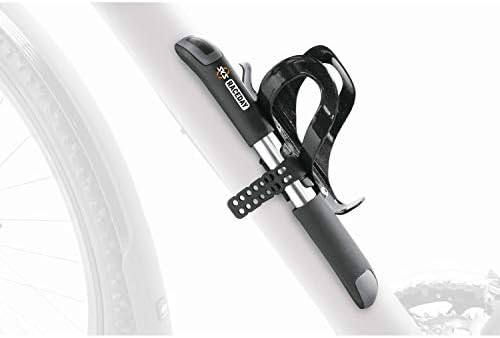 SKS GERMANY RACEDAY Fahrradpumpe für Rennräder – leistungsstark, kompakt & mit Halterung bis 10 bar/144 PSI