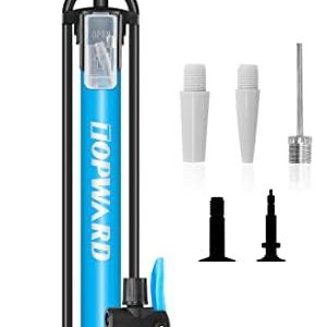 Hochwertige Fahrradpumpe für alle Ventile - Standpumpe für Rennrad, MTB & E-Bike mit 11 Bar Druck!