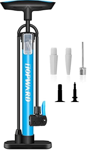 Hochwertige Fahrradpumpe für alle Ventile - Standpumpe für Rennrad, MTB & E-Bike mit 11 Bar Druck!