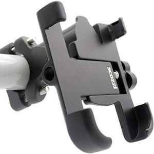 ALU Handyhalterung von Universal für Fahrrad, Motorrad und Quad – Stabil, kompatibel mit Samsung S-Serie und iPhone 15/1