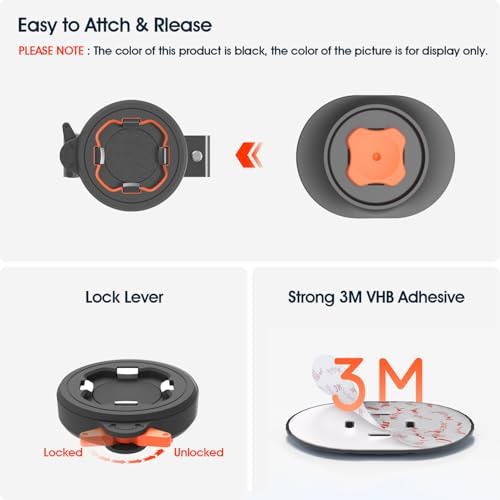 Robuste Alu Handyhalterung für Fahrrad/Motorrad – Schnellverschluss für 4-7,5" Smartphones, ideal für Rennrad und E-Bike