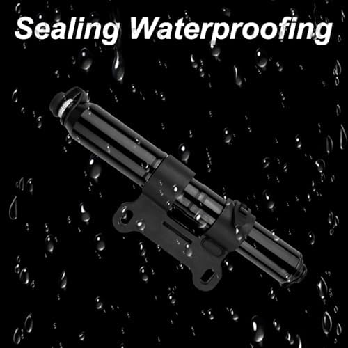 Mini Fahrradpumpe 120 PSI – Tragbare Luftpumpe für Rennrad & Mountainbike, schnelle Reifenaufblasung, inklusive Rahmenha