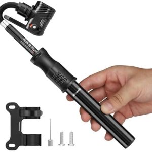 Diyife Fahrradpumpe mit Manometer – Effiziente Inflationshilfe für unterwegs, ideal für Radfahrer