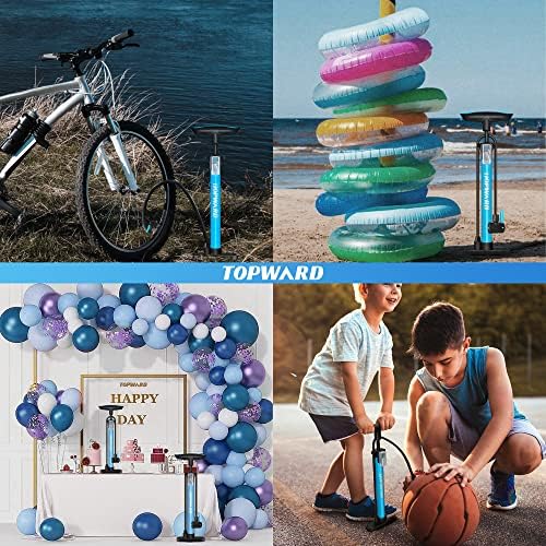 Hochwertige Fahrradpumpe für alle Ventile - Standpumpe für Rennrad, MTB & E-Bike mit 11 Bar Druck!